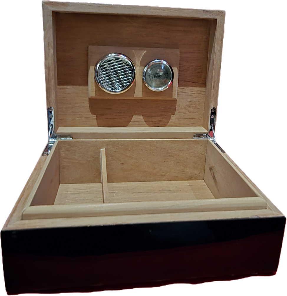 Cigar Humidor with Cigar!